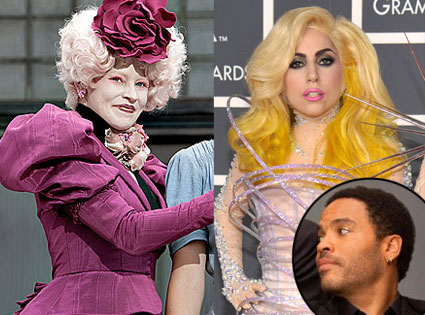 THE HUNGER GAMES, Elizabeth Banks, Lady Gaga THE HUNGER GAMES, Elizabeth Banks, Lady Gaga